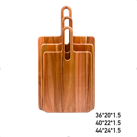 3'lü Akasya Kesme Tahtası Seti - 535S3A-1