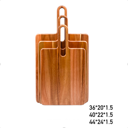 SepetçiBaba - 3'lü Akasya Kesme Tahtası Seti - 535S3A-1