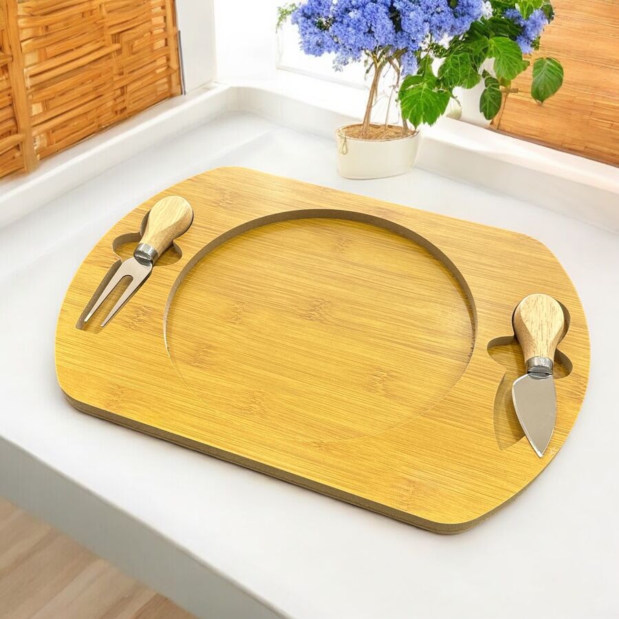 Ahşap Peynir Tahtası Model - 02
