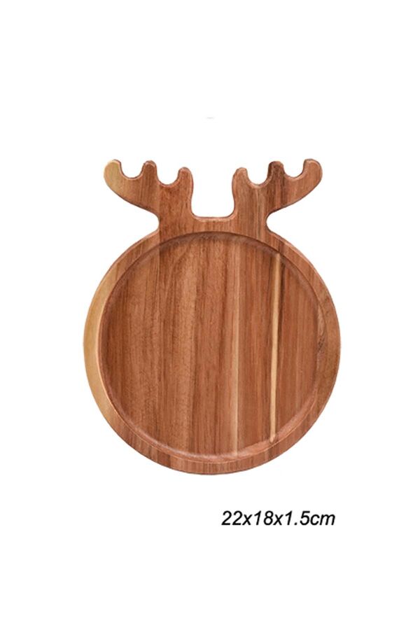 Akasya Geyik Küçük Sunum Tahtası - 6572