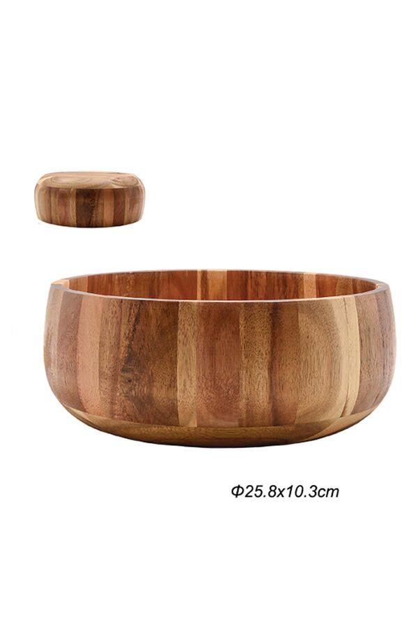 Akasya Yuvarlak Sunum Kasesi - 09525