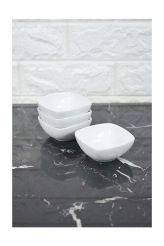 Bambum - Baize - 4 Parça Porselen Çerezlik