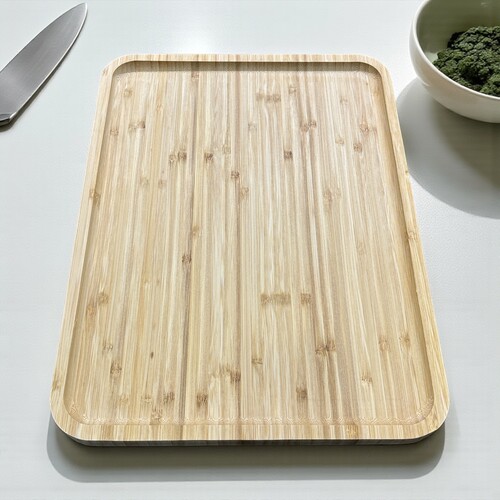 SepetçiBaba - Bambu Dikdörtgen Sunum Tabağı - 57