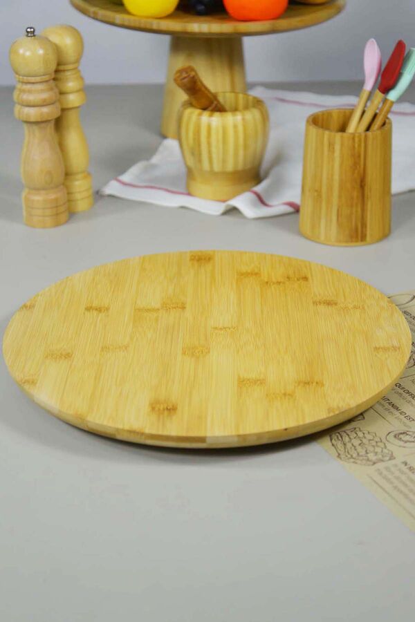 Bambu Dönen Servis Tabağı - 94