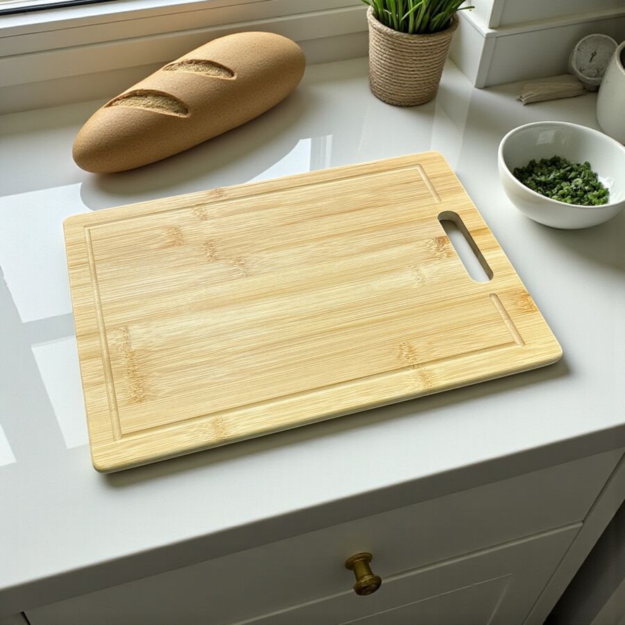 Bambu Kesme Tahtası Orta Boy - 38