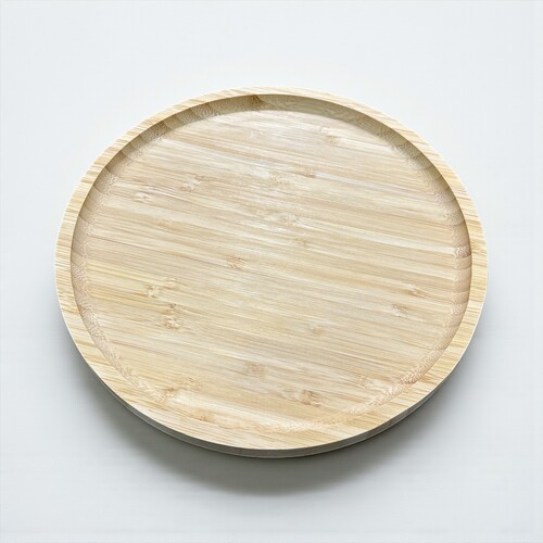 SepetçiBaba - Bambu Yemek Tabağı 25 Cm - 60