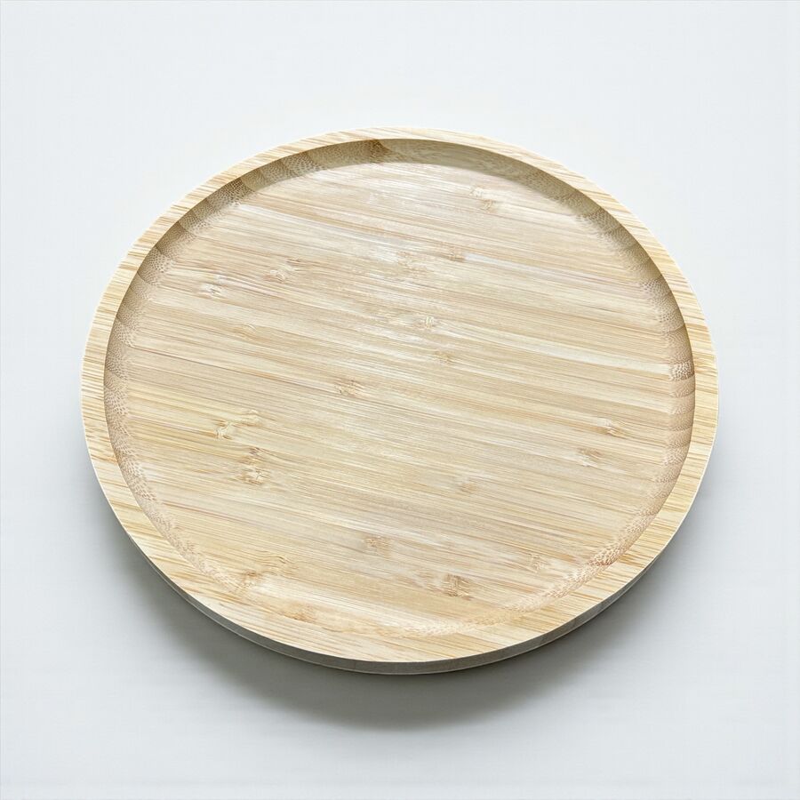 Bambu Yemek Tabağı 25 Cm - 60