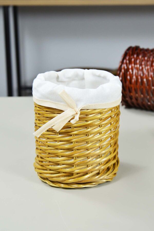 Hasır Yuvarlak Kaşıklık Krem