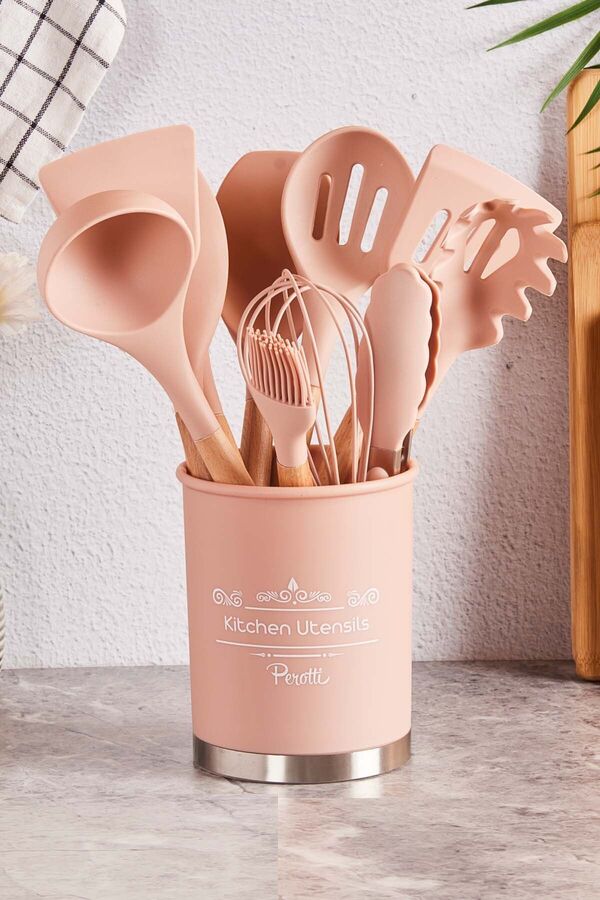 Masterno Pink 12 Parça Silikon Set