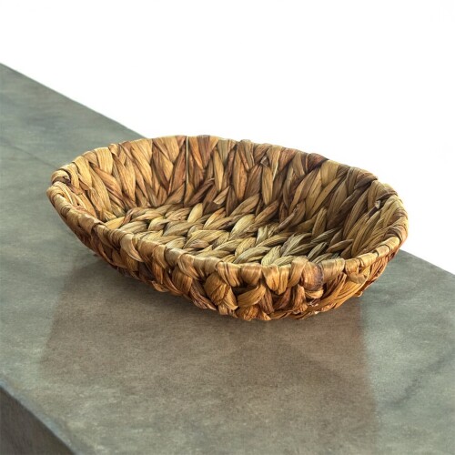 Muz Hasır Ekmek Sepeti Oval - 02