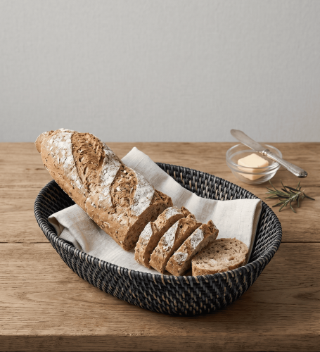 Rattan Ekmek Sepeti Oval LARGE - SR12